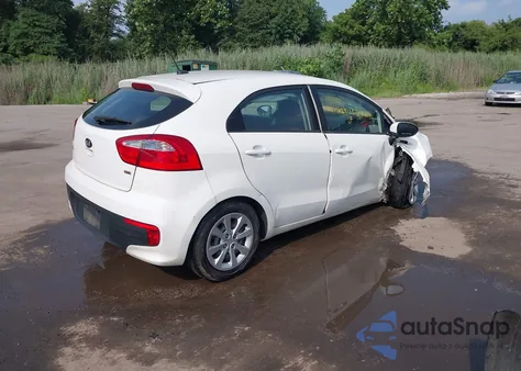 2016 Kia Rio Lx z USA, uszkodzony, nr VIN KNADM5A32G6658368